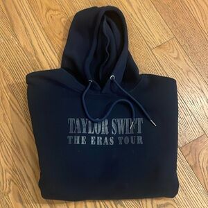 Taylor Swift the Eras tour hoodie 2023. Navy, Size M